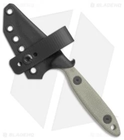 Knives Online Store -Knives Online Store Armatus Carry ESEE Camp Lore CR2 5 Architect Sheath Flat Black Kydex BHQ 75534 er side