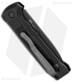 Benchmade 4400BK Casbah Automatic Knife Black Grivory (3.4" Black) -Knives Online Store Benchmade 4400 Casbah Black Grivory Black 4400BK BHQ 51630 jr side