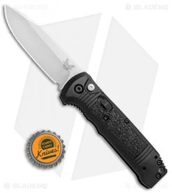 Benchmade 4400 Casbah Automatic Knife Black Grivory (3.4" Satin) -Knives Online Store Benchmade 4400 Casbah Black Grivory Satin 4400 BHQ 51626 jr bottlecap 2