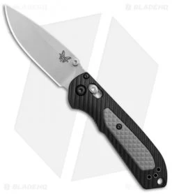 Benchmade Mini Freek AXIS Lock Knife Black/Gray (3" Stonewash) 565