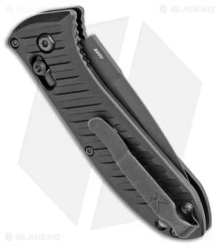 Benchmade 5750BK Mini Presidio II Automatic Knife (3.2" Black) 9 Benchmade 5750BK Mini Presidio II Automatic Knife (3.2" Black) -Knives Online Store Benchmade Mini Presidio II Auto Black 5750BK BHQ 108953 jr side