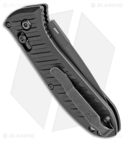 Benchmade 5750BK Mini Presidio II Automatic Knife (3.2" Black) 5 Benchmade 5750BK Mini Presidio II Automatic Knife (3.2" Black) - Image 3