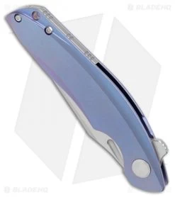 Bestech Knives Ghost Frame Lock Knife Blue Titanium Left Hand (3.6" Stonewash) 9 Bestech Knives Ghost Frame Lock Knife Blue Titanium Left Hand (3.6" Stonewash) -Knives Online Store Bestech Ghost FL CF Black Ti LH TT BT1905C L BHQ 99668 jr spine