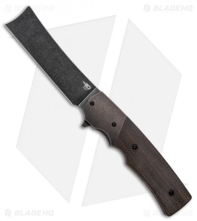 Bestech Knives Jason Clark Spanish Tip Razor Knife Black/Orange (3.75" Black) 3 Bestech Knives Jason Clark Spanish Tip Razor Knife Black/Orange (3.75" Black)