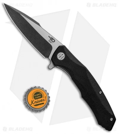 Bestech Knives Warwolf Liner Lock Knife Black G-10 (3.5" Two-Tone) 6 Bestech Knives Warwolf Liner Lock Knife Black G-10 (3.5" Two-Tone) - Image 4