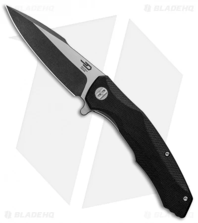 Bestech Knives Warwolf Liner Lock Knife Black G-10 (3.5" Two-Tone) 3 Bestech Knives Warwolf Liner Lock Knife Black G-10 (3.5" Two-Tone)
