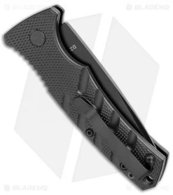 Boker Mini Strike Automatic Knife Black Aluminum (2.6" Black D2) 8 Boker Mini Strike Automatic Knife Black Aluminum (2.6" Black D2) -Knives Online Store Boker Mini Strike Auto Black Black 01BO436NSOI BHQ 99629 jr side