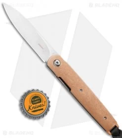 Boker Plus Kansei LRF Liner Lock Knife Copper (3" Satin) 01BO125SOI -Knives Online Store Boker Plus Kansei LRF LL Copper Satin 01BO125SOI BHQ 102027 jr bottlecap