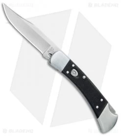Buck Knives Buck 110 Elite Automatic Lockback Knife Black G-10 (3.75" S30V Satin)
