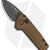 Buck Knives Buck Deploy Mini Automatic Knife Burnt Bronze (3" Gray) 0838BRS1