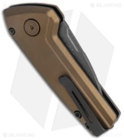 Buck Knives Buck Deploy Mini Automatic Knife Burnt Bronze (3" Gray) 0838BRS1 -Knives Online Store Buck Deploy Mini Auto Burnt Bronze Gray 0839BRS1 BHQ 146022 jr side