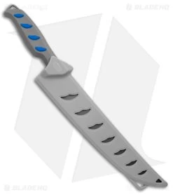 Buck Hookset Large Salt Fillet Knife (10" Gray) 0149BLS -Knives Online Store Buck Hookset Salt Fillet Gray Blue 10in Gray 0149BLS BHQ 140115 jr sheath