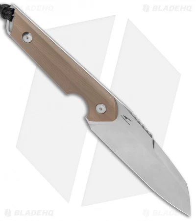 CIVIVI Kepler Fixed Blade Knife Tan G-10 W/Lanyard (4.5" Satin) 4 CIVIVI Kepler Fixed Blade Knife Tan G-10 W/Lanyard (4.5" Satin) - Image 2