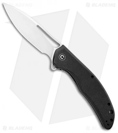 CIVIVI Vexer Flipper Liner Lock Knife Black G-10 (3.96" Satin) 3 CIVIVI Vexer Flipper Liner Lock Knife Black G-10 (3.96" Satin)