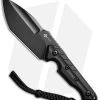 CIVIVI Maxwell Fixed Blade Knife Black G-10 (4.74" BW) C21040-1