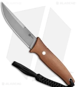 CIVIVI Terzuola Tamashii Fixed Blade Knife Brown Micarta (4" SW) C19046-5