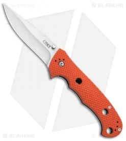 CRKT Hammond Cruiser LAWKS Liner Lock Knife Orange (3.75" Satin) 7904OR