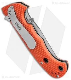 CRKT Hammond Cruiser LAWKS Liner Lock Knife Orange (3.75" Satin) 7904OR -Knives Online Store CRKT Hammond Cruiser Orange CR7904OR BHQ 87147 jr side 2