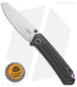 CRKT Montosa Liner Lock Knife Black G-10 (3.25" Bead Blast) 7115 -Knives Online Store CRKT Montosa Liner Lock Knife Black G 10 3.25 Bead Blast 7115 BHQ 103943 LS Bottlecap