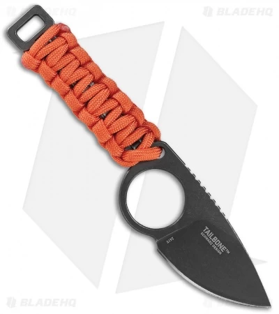 CRKT Schwarz Tailbone Fixed Blade Knife Orange Cord-Wrapped (2.4" SW) 2415 4 CRKT Schwarz Tailbone Fixed Blade Knife Orange Cord-Wrapped (2.4" SW) 2415 - Image 2