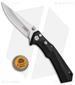 CRKT Tighe Tac Two Clip Point Automatic Knife GRN (3.38" Satin) 5230-Conv -Knives Online Store CRKT Tighe Tac Two Clip GRN CONV CRKT 5230 BHQ 71815 jr bottlecap