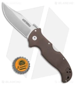 Cold Steel Bush Ranger Tri-Ad Lock Knife FDE G-10 (3.5" Satin S35VN) 31A -Knives Online Store Cold Steel Bush Ranger Tri Ad Lock FDE G 10 Satin BHQ 80428 jr bottlecap