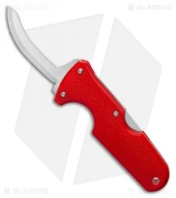 Cold Steel Click-N-Cut Slock Master Skinner Knife Red ABS (2.5" SW) -Knives Online Store Cold Steel Click N Cut Slock Master Skinner Knife Red BDS 2.5 Satin 40AT BHQ 121229 LS Blade2