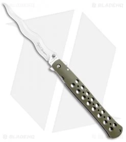 Cold Steel Lynn Thompson Ti-Lite Liner Lock Knife Green (6" Satin Kris)