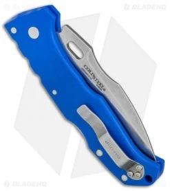 Cold Steel Pro Lite Sport Tri-Ad Lock Knife Blue GFN (3.5" Satin) 20NVLU -Knives Online Store Cold Steel Pro Lite Pro GFN Blue Sport 20NVLU BHQ 51993 jr side 2
