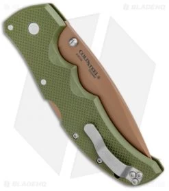 Cold Steel Recon 1 Spear Point Lockback Knife Desert Warrior G-10 (4" Copper) -Knives Online Store Cold Steel Recon 1 SP LB Desert Warrior 27UAS BHQ 100069 jr side