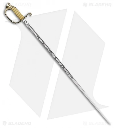 Cold Steel US Naval Officer's Sword (32" Satin) 88MNA 3 Cold Steel US Naval Officer's Sword (32" Satin) 88MNA
