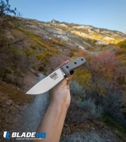 ESEE Knives ESEE-4P-MB-SS Knife Micarta MOLLE Back (4.5" 440C) 7 ESEE Knives ESEE-4P-MB-SS Knife Micarta MOLLE Back (4.5" 440C) -Knives Online Store ESEE 4p mb ss BHQ 15227 fall leaves dl 3
