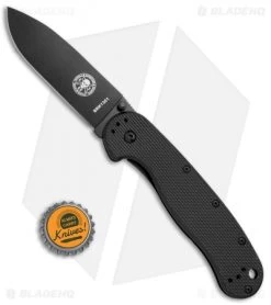 BRK Jeff Randall Avispa Frame Lock Knife Black (3.5" Black D2) 9 BRK Jeff Randall Avispa Frame Lock Knife Black (3.5" Black D2) -Knives Online Store ESEE Avispa Black D2 Black BRK1302B BHQ 50081 jr bottlecap