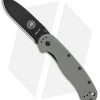 BRK Jeff Randall Avispa Frame Lock Knife Foliage Green (3.5" Black)