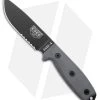 ESEE Knives ESEE-4S Fixed Blade Knife (4.5" Black Serr) 1 ESEE Knives ESEE-4S Fixed Blade Knife (4.5" Black Serr) -Knives Online Store ESEE Knives ESEE 4S Fixed Blade Black Serr BHQ 4379 jr