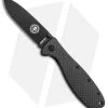 ESEE Zancudo Frame Lock Knife Black G-10/Carbon Fiber (2.94" D2 Black)