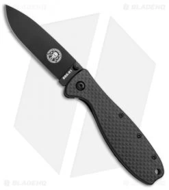 ESEE Zancudo Frame Lock Knife Black G-10/Carbon Fiber (2.94" D2 Black)