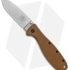 ESEE Zancudo Frame Lock Knife Coyote Brown (3" Stonewash D2)