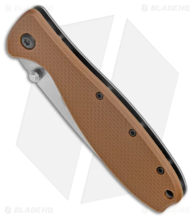 ESEE Zancudo Frame Lock Knife Coyote Brown (3" Stonewash D2) 4 ESEE Zancudo Frame Lock Knife Coyote Brown (3" Stonewash D2) - Image 2