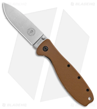 ESEE Zancudo Frame Lock Knife Coyote Brown (3" Stonewash D2) 3 ESEE Zancudo Frame Lock Knife Coyote Brown (3" Stonewash D2)