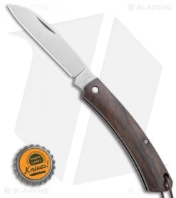 Fox Knives Nauta Slip Joint Knife Ziricote Wood (3.00" Satin) -Knives Online Store Fox Knives Nauta Slip Joint Knife Ziricote Wood 3.35 Satin 01FX883 BHQ 113335 LS Bottlecap