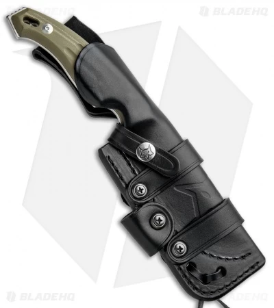 Fox Knives Octopus Vulgaris Fixed Blade Knife OD Green G-10 (4.3" SW) FX-510 OD 5 Fox Knives Octopus Vulgaris Fixed Blade Knife OD Green G-10 (4.3" SW) FX-510 OD - Image 3