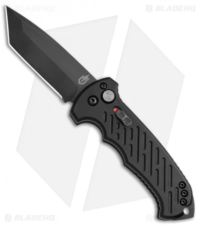 Gerber Auto 06 Tanto Automatic Knife Black Aluminum (3.7" Black) 3 Gerber Auto 06 Tanto Automatic Knife Black Aluminum (3.7" Black)
