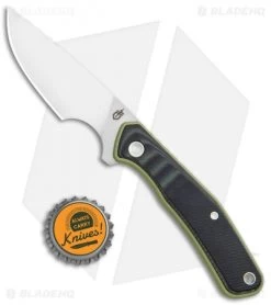Gerber Downwind Caper Fixed Blade Knife Flat Sage Green (3.5" Satin) 30-001821 -Knives Online Store Gerber Downwind Caper Flat Sage Green Satin BHQ 120847 jr bottlecap