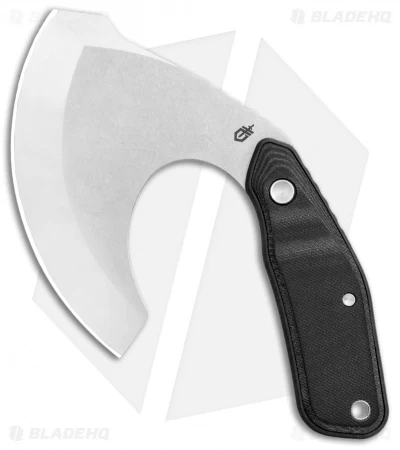 Gerber Downwind Ulu Fixed Blade Black G-10 (3.5" Satin) 30-001822 3 Gerber Downwind Ulu Fixed Blade Black G-10 (3.5" Satin) 30-001822