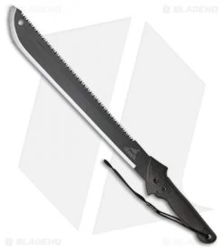 Gerber Gator Machete (18" Black Sawback) 31-000758
