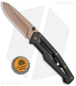 Gerber Paralite Frame Lock Knife Black (3" Rose) 30-001344 -Knives Online Store Gerber Paralite FL Black Rose 30 001344 BHQ 67406 jr bottlecap 2
