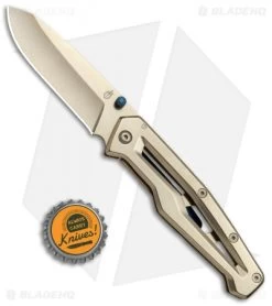 Gerber Paralite Frame Lock Knife Champagne (3" Champagne) 30-001345 -Knives Online Store Gerber Paralite FL Champagne 30 001345 BHQ 67407 jr bottlecap 2