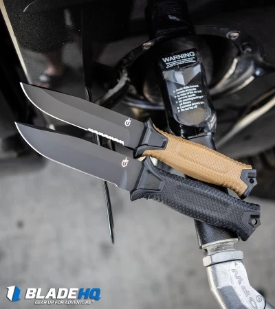 Gerber StrongArm Fixed Blade Knife Black (4.8" Black) 30-001038 6 Gerber StrongArm Fixed Blade Knife Black (4.8" Black) 30-001038 - Image 4