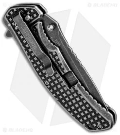 Kershaw Headgrille Assisted Opening Frame Lock Knife (3.25" Blackwash) 1325 8 Kershaw Headgrille Assisted Opening Frame Lock Knife (3.25" Blackwash) 1325 -Knives Online Store Kershaw Headgrille Assisted Blackwash KS1325X BHQ 70082 jr side